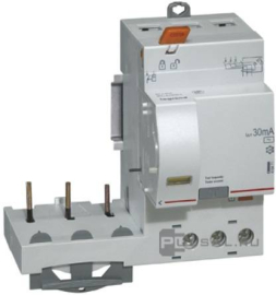 Блок дифференциального тока DX³, 3 полюса, 40А,  тип - AC, 30 мА, 410471, Legrand - PULSAL.RU