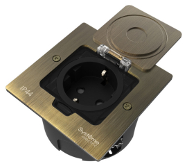 Лючок MultiDesk с розеткой и монтажной коробкой для стены, фальшпола, стола
MultiDesk,  W45,  напольная,  для сплошных стен,  для столов и мебели,  для полых стен и гипрока,  1 пост,   цвет - латунь античная,  металл,  IP 44,  MDK21102BA,  Systeme Electric
 - PULSAL.RU Лючок MultiDesk с розеткой и монтажной коробкой для стены, фальшпола, стола
MultiDesk,  W45,  напольная,  для сплошных стен,  для столов и мебели,  для полых стен и гипрока,  1 пост,   цвет - латунь античная,  металл,  IP 44,  MDK21102BA,  Systeme Electric
 - PULSAL.RU