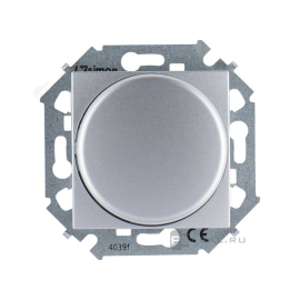 Светорегулятор (диммер), 20-500 Вт/ВА
Simon 15,  поворотно-нажимной,  с возможностью управления с 2-х мест,  лампы накаливания и галогенные 220В (R),  лампы с индукционным (обмоточным) трансформ.(L),   цвет - алюминий,  пластмасса,  1591790-033,  Simon
 - PULSAL.RU