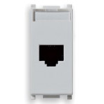 Розетка компьютерная RJ45 категория 5E неэкранированная "NETSAFE VIMAR", серебро
Plana,  Plana Up,  одинарная,   цвет - серебристый,  пластмасса,  14338.8.SL VIM,  14338.8.SL,  Vimar
 - PULSAL.RU