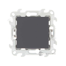 Выключатель Push&Go
Simon 24 Harmonie,  одноклавишный,  без подсветки,   цвет - графит,  пластмасса,  2420101-038,  Simon
 - PULSAL.RU