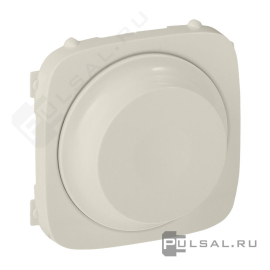 Накладка
Valena Allure,  поворотно-нажимной,  лампы накаливания и галогенные 220В (R),  лампы с индукционным (обмоточным) трансформ.(L),  лампы с электронным (емкостным) трансформ.(C),  диммируемые лампы LED 220В (LEDi тип L),  диммируемые лампы LED 220В (LEDi тип C),   цвет - слоновая кость,  пластмасса,  752046,  7 520 46,  Legrand
 - PULSAL.RU