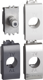 Розетка одиночная
LivingLight,  LivingLight AIR,  спутниковая (SAT),  одинарная,   цвет - антрацит, алюминий, белый,  пластмасса,  LN4202F,  BTicino
 - PULSAL.RU