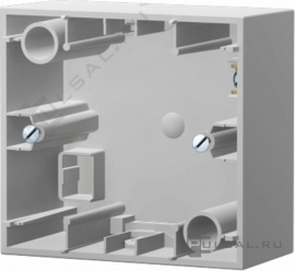 Коробка для наружного монтажа
K.1,   цвет - белый глянцевый,  пластмасса,  10417009,  1041 70 09,  Berker
 - PULSAL.RU