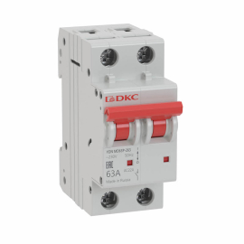 Выключатель нагрузки (мини-рубильник) YON, 2 полюса, 63А, MD63P-263, DKC - PULSAL.RU