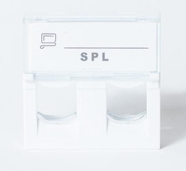 Лицевая панель RJ45 (тип Keystone/AMP)
Системы лючков,  двойная,   цвет - белый,  пластмасса,  500020-SPL,  500020,  SPL
 - PULSAL.RU