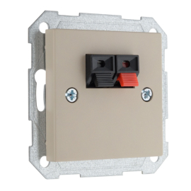 Розетка акустическая
Epsilon,  Retro Liregus,  1 пара,   цвет - кремовый матовый,  пластмасса,  IGL-2-01.R/ONC,  LIREGUS
 - PULSAL.RU