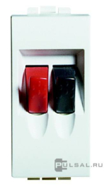 Розетка акустическая
LivingLight,  LivingLight AIR,  1 пара,   цвет - белый,  пластмасса,  N4294,  BTicino
 - PULSAL.RU