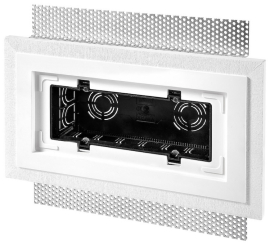 Монтажная рамка для гипрка для монтажа заподлицо со стеной
Eikon EXE,  для полых стен и гипрока,  V71796 VIM,  V71796,  Vimar
 - PULSAL.RU