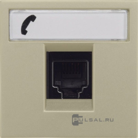 Розетка телефонная RJ12
Zenit,  одинарная,   цвет - шампань,  пластмасса,  N2217.6 CV,  2CLA221760N1901,  ABB
 - PULSAL.RU