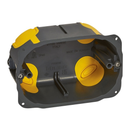 Монтажная коробка 110x71x52 мм
Living Now,  Axolute,  Axolute AIR,  LivingLight,  LivingLight AIR,  для полых стен и гипрока,  PB503NN,  BTicino
 - PULSAL.RU