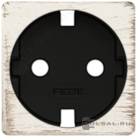 Накладка без винта (защелкивается)
Barcelona,  Madrid,  San Sebastian,  Sevilla,  Toledo,  Vintage Wood,  Vintage Corinto,  Vintage Tapestry,  Vintage Porcelain,  Crystal De Luxe,  Siena,  Firenze,  Granada,  Emporio,  Sanremo,  Belle Epoque,  San Sebastian Surface,  Roma Surface,  Smalto italiano,  со шторками,  с заземлением,  одинарная,  винтовые клеммы,   цвет - черный, белый (white decape provence collection),  металл,  FD04335BD-M,  FEDE
 - PULSAL.RU