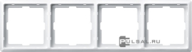 Рамка
Artec,  4 поста,   цвет - полярно-белый,  вертикальная,  горизонтальная,  пластмасса,  MTN481419,  MEG481419,  Merten
 - PULSAL.RU