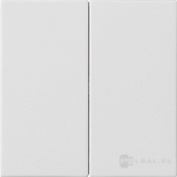 Накладка 2-х клавишная для диммера и выключателя System 3000
Standard 55,  E2,  Event,  Esprit,   цвет - белый матовый,  пластмасса,  536227,  5362 27,  Gira
 - PULSAL.RU