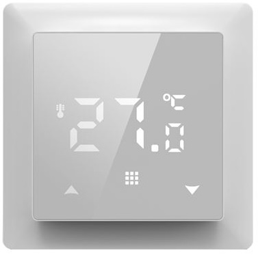 Термостат с Wi-Fi с датчиком температуры пола, 16 A
A07 NATURAL,  A07,  A07 WAVE,  Универсальные устройства и механизмы,  сенсорный,  управление по wi-fi,  датчик t° воздуха (встроенный),  датчик t° пола (внешний),  с таймером,   цвет - белое стекло,  пластмасса,  DTEF16W-WiFi,  Donel
 - PULSAL.RU Термостат с Wi-Fi с датчиком температуры пола, 16 A
A07 NATURAL,  A07,  A07 WAVE,  Универсальные устройства и механизмы,  сенсорный,  управление по wi-fi,  датчик t° воздуха (встроенный),  датчик t° пола (внешний),  с таймером,   цвет - белое стекло,  пластмасса,  DTEF16W-WiFi,  Donel
 - PULSAL.RU