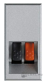 Розетка акустическая
Axolute,  Axolute AIR,  1 пара,   цвет - алюминий,  пластмасса,  HC4294,  BTicino
 - PULSAL.RU