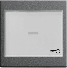 Клавиша с полем для надписи
Studio,  E2,  E3,  Event,  Esprit,  ClassiX,  ClassiX Art,  одноклавишный,  без подсветки,   цвет - антрацит,  пластмасса,  067628,  0676 28,  Gira
 - PULSAL.RU