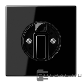 Накладка
LS 990,  LS plus,  LS-design,   цвет - черный,  пластмасса,  LS1941SW,  LS 1941 SW,  JUNG
 - PULSAL.RU