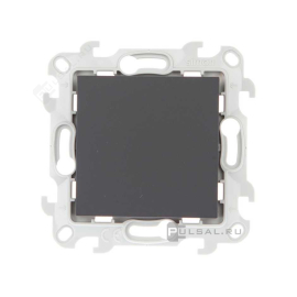 Выключатель
Simon 24 Harmonie,  одноклавишный,  без подсветки,   цвет - графит,  пластмасса,  2450101-038,  Simon
 - PULSAL.RU