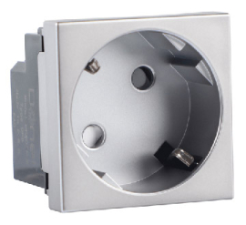 Розетка 45°
Лючки DDSB,  Лючки DFB,  со шторками,  с заземлением,  одинарная,  безвинтовые клеммы,   цвет - алюминий,  пластмасса,  DF6D1ALM,  Donel
 - PULSAL.RU