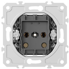 Механизм розетки
A07 NATURAL,  A07,  A07 WAVE,  S08,  со шторками,  с крышкой,  без заземления,  одинарная,  винтовые клеммы,  DB15500,  Donel
 - PULSAL.RU