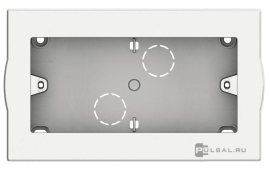 Коробка для настенного монтажа
LivingLight,   цвет - белый,  пластмасса,  504BI,  BTicino
 - PULSAL.RU