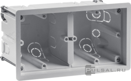 Установочный корпус R.8 для установки заподлицо
R.8,  для полых стен и гипрока,  для сплошных стен,  18721020,  1872 10 20,  Berker
 - PULSAL.RU