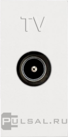 Розетка одиночная
Zenit,  телевизионная (TV),  одинарная,   цвет - белый,  пластмасса,  N2150.7 BL,  2CLA215070N1101,  ABB
 - PULSAL.RU