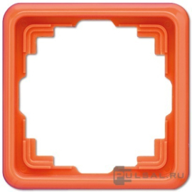 Рамка
CD ударопрочная,  1 пост,   цвет - оранжевый,  вертикальная,  горизонтальная,  пластмасса,  CD581WUO,  CD 581 WU O,  JUNG
 - PULSAL.RU