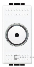 Светорегулятор (диммер) 60-500 Вт
LivingLight,  LivingLight AIR,  поворотно-нажимной,  с возможностью управления с 2-х мест,  лампы накаливания и галогенные 220В (R),   цвет - белый,  пластмасса,  N4402N,  BTicino
 - PULSAL.RU