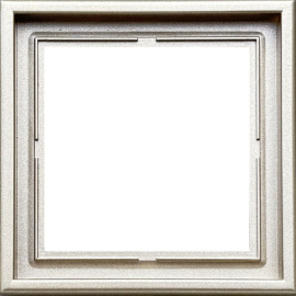 Рамкa
Modern,  1 пост,   цвет - шампань,  вертикальная,  горизонтальная,  пластмасса,  K14-445-01.M/CH,  LIREGUS
 - PULSAL.RU