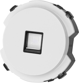 Розетка компьютерная RJ45 Cat.5 (UTP)
Байкал,  одинарная,   цвет - белый,  пластмасса,  SQ1819-0014,  TDM
 - PULSAL.RU