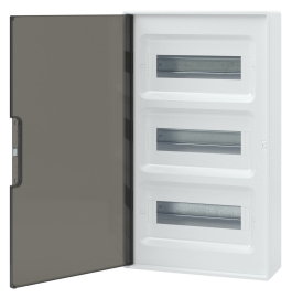 Щит (бокс) FRAME, FRAME, навесной, IP 40,  модулей - 36, пластмасса,  цвет - белый, F36W1WD, DKC - PULSAL.RU