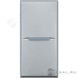 Кнопка Н.О. Axial
Axolute,  Axolute AIR,  одноклавишный,   цвет - алюминий,  пластмасса,  HC4005AN,  BTicino
 - PULSAL.RU