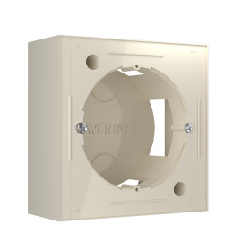 Коробка накладного монтажа
Snabb,  Flock,  Stark,  Favorit,  Diamant,  Aluminium,   цвет - слоновая кость,  пластмасса,  W8000003,  a053526,  Werkel
 - PULSAL.RU