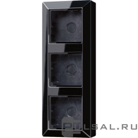 Накладная коробка c рамкой
A creation,  A 550,  A flow,   цвет - черный,  пластмасса,  AS583ASW,  AS 583 A SW,  JUNG
 - PULSAL.RU