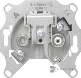 Розетка проходная
Studio,  Standard 55,  E2,  E3,  Event,  Esprit,  ClassiX,  ClassiX Art,  E22,  Edelstahl,  F100,  S-Color,  телевизионная (TV),  радио (R),  двойная,  004100,  0041 00,  Gira
 - PULSAL.RU