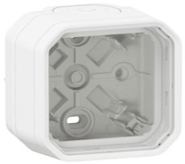 Коробка для накладного монтажа с сальниками
Plexo Nouveau,   цвет - белый,  пластмасса,  069689L,  0 696 89L,  Legrand
 - PULSAL.RU