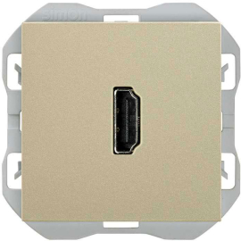 Розетка HDMI
Simon 270,   цвет - шампань,  пластмасса,  20000094-094,  Simon
 - PULSAL.RU