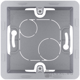 Коробка для накладного монтажа
Inspiria,   цвет - алюминий,  пластмасса,  673982,  6 739 82,  Legrand
 - PULSAL.RU