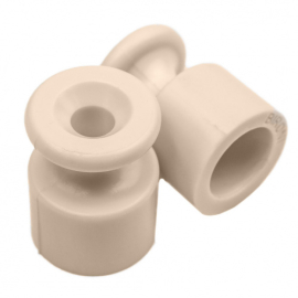 Изолятор для наружного монтажа витого провода (упаковка 10 шт)
Лизетта,  Лизетта Декор,  Лизетта Эксклюзив,  Фаберже,   цвет - песочное золото,  пластмасса,  B1-551-24-10,  Bironi
 - PULSAL.RU