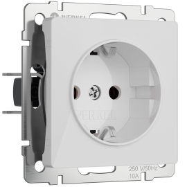 Розетка
Alumax,  Split,  Slab,  Senso,  Baguette,  Acrylic,  Platinum,  Elite,  Snabb,  Stream,  Flock,  Stark,  Fiore,  Favorit,  Diamant,  Aluminium,  Antik,  Metallic,  со шторками,  с заземлением,  одинарная,  винтовые клеммы,   цвет - белый акрил,  пластмасса,  W1171141,  a064012,  Werkel
 - PULSAL.RU