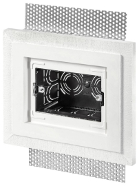 Монтажная рамка для гипрка для монтажа заподлицо со стеной
Eikon EXE,  Eikon EXE Flat & Tondo,  Eikon EXE Vintage,  для полых стен и гипрока,  V71793 VIM,  V71793,  Vimar
 - PULSAL.RU