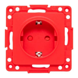Розетка
Стокгольм,  со шторками,  с заземлением,  одинарная,  безвинтовые клеммы,   цвет - красный,  пластмасса,  EYR16-028-30,  EKF
 - PULSAL.RU