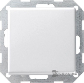 Переключатель перекрестный для установки заподлицо
Studio,  E2,  E22,  одноклавишный,  без подсветки,   цвет - белый глянцевый,  пластмасса,  0123201,  0123 201,  Gira
 - PULSAL.RU