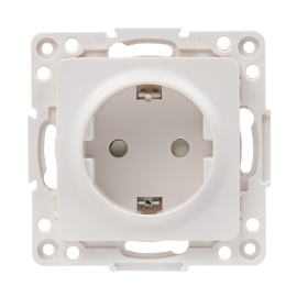 Розетка
Стокгольм,  со шторками,  с заземлением,  одинарная,  безвинтовые клеммы,   цвет - белый,  пластмасса,  EYR16-028-10,  EKF
 - PULSAL.RU