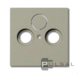 Накладка
Basic 55,  телевизионная (TV),  спутниковая (SAT),  радио (R),  двойная,  тройная,   цвет - шампань,  пластмасса,  1743-93-507,  2CKA001724A4311,  ABB
 - PULSAL.RU