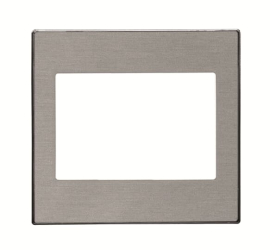 Накладка для механизма аудиоразъёма
SKY,  SKYmoon,  1 пара,   цвет - нержавеющая сталь,  пластмасса,  8557.1 AI,  2CLA855710A1401,  ABB
 - PULSAL.RU