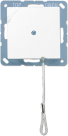 Выключатель со шнурком
A VIVA,  A 550,  A flow,  без подсветки,   цвет - белый матовый,  пластмасса,  A506BFNUZWWM,  A 506 BF NUZ WWM,  JUNG
 - PULSAL.RU