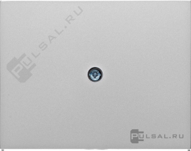 Накладка для кабельного вывода
K.5,   цвет - алюминий,  металл,  10057003,  1005 70 03,  Berker
 - PULSAL.RU